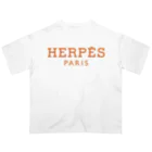 FUNNY JOKESのHERPES-ヘルペス- オーバーサイズTシャツ