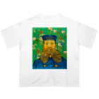 世界美術商店の郵便配達人ジョゼフ・ルーラン / Portrait of Joseph Roulin オーバーサイズTシャツ