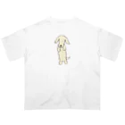 paritoraのミニチュアダックスのハニ君立ち姿カラー Oversized T-Shirt