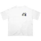 gatto_gattoのROCKな猫たち Oversized T-Shirt