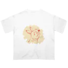 三月うさぎのみせのごはん！ オーバーサイズTシャツ