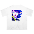 bowieの前も上も向けないからさ 隣にいて欲しい【Another design】 オーバーサイズTシャツ