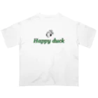 sanaenvyのhappy duck Oversized T-Shirt