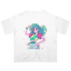 Haku.のニューレトロガール オーバーサイズTシャツ