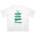 Aランチサラダ付SHOPの夏のbeansさん2 Oversized T-Shirt