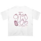 Aランチサラダ付SHOPの夏のeggplantさん1 Oversized T-Shirt