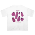 Aランチサラダ付SHOPの夏のeggplantさん2 オーバーサイズTシャツ