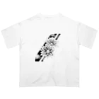 ごうの庭の花 Oversized T-Shirt