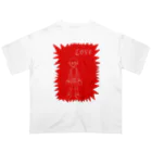 寿々木ここねのlove fight Oversized T-Shirt