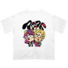 Murphy - ココロオドルイッテンを♪ -の姉弟Tシャツ Oversized T-Shirt