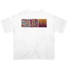 ABP’s Artworksのモザイクアート オーバーサイズTシャツ