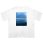 豊風本舗の夏の九十九里浜の浜辺　３ Oversized T-Shirt