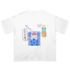 喫茶 人生めん堂の月曜の朝は憂鬱にゃん… オーバーサイズTシャツ