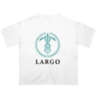 NPO法人LARGOのNPO法人LARGO 公式ロゴアイテム オーバーサイズTシャツ