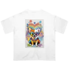 ka-washopのIT犬のちゃきシリーズ オーバーサイズTシャツ