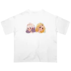 テリちゃんねるのナノとテリ オーバーサイズTシャツ