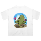 Realm of Ramblesのサボテン - 投げキス Oversized T-Shirt