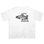 anglerspark_kingfisherのKoki OKAGAWA -Trout- オーバーサイズTシャツ