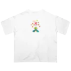 onmycolorの楽描き店のそばかすこちゃん with LOVE Oversized T-Shirt