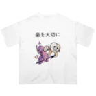 非対称デモクラシーの8020闘争 オーバーサイズTシャツ