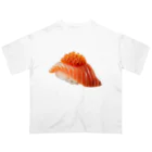 レコメンジャパン（Recommend-JAPAN）のLuxurious salmon roe sushi 「贅沢ないくらサーモン寿司」  オーバーサイズTシャツ