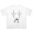 M.D.K performanceの君生きバード大喜利「ちちかた　ははかた」シリーズ オーバーサイズTシャツ