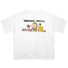 ゆりりぃのさるかにファミリー Oversized T-Shirt