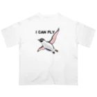 nakagawa-kikakuの空飛ぶペンギン（I CAN FLY） オーバーサイズTシャツ