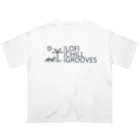 Lofi_Chill_GroovesのLofi Chill Grooves オーバーサイズTシャツ