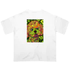 動物絵 Jamanakocic storeの犬 ファッションアイテム オーバーサイズTシャツ