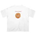 たべもの屋さんのGlazed Doughnut Oversized T-Shirt