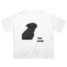 DOG LOVERのDOG LOVER（パグ） Oversized T-Shirt