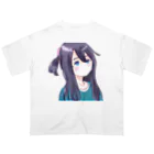 amber2228のアニメ女の子グッズ オーバーサイズTシャツ