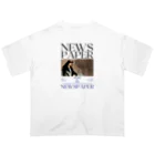 show.のNEWS PAPER Oversized T-Shirt