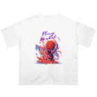 SUY_art_のPlay Basket オーバーサイズTシャツ