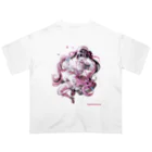 tekuteku_Labの魔法少女☆救済ちゃん オーバーサイズTシャツ