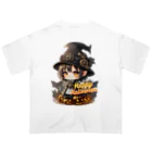 Design_Factory-Lのスチームパンク Girlハロウィンスタイル オーバーサイズTシャツ