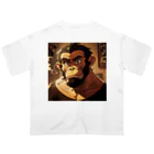 schaalの退屈な類人猿のNFT オーバーサイズTシャツ
