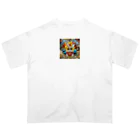 CHOCOLATEAの鮮やかな自信 Oversized T-Shirt