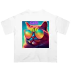 tatuuのShady Cat! オーバーサイズTシャツ