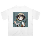 yuu1994 fishingのyuu1994の顔 Oversized T-Shirt