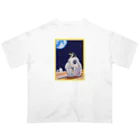 Kasabrankaの惑星を見る猿の親子 Oversized T-Shirt