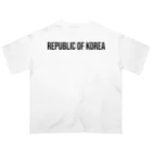 ON NOtEの韓国 ロゴブラック オーバーサイズTシャツ