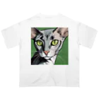 hakushopのオリエンタルショートヘア（猫） Oversized T-Shirt