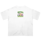 hideyan45の愛くるしいアニマルズ Oversized T-Shirt