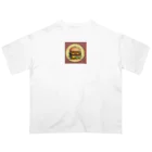 FUJIMON shopのバーガーバーガー オーバーサイズTシャツ
