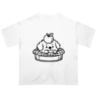 イカ🦑のりんご大好きイッヌ Oversized T-Shirt