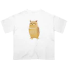 りこりすのmarumofuミミズク Oversized T-Shirt