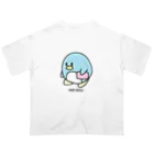 妻はペンギンのねらす オーバーサイズTシャツ