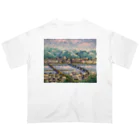 アクリル絵のfuの国宝級の景色 Oversized T-Shirt